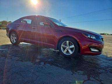 2013 KIA OPTIMA LX view, angle 4