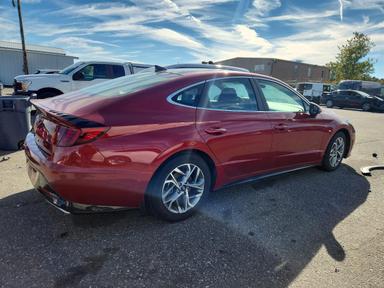 Vue de 2023 HYUNDAI SONATA SEL, angle 3