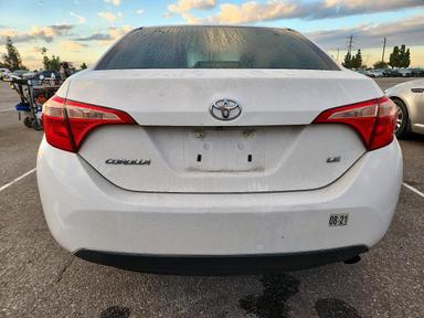 Вид 2017 TOYOTA COROLLA L, угол 6
