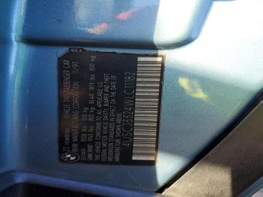 Вид 1998 BMW Z3 2.8, угол 12