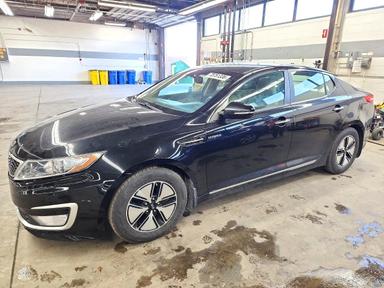 2013 KIA OPTIMA HYBRID view, angle 1