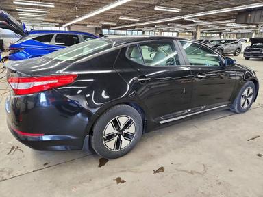 2013 KIA OPTIMA HYBRID view, angle 3