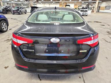 2013 KIA OPTIMA HYBRID view, angle 6