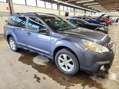 2014 SUBARU OUTBACK 2.5I PREMIUM view, angle 4