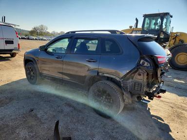 Вид 2017 JEEP CHEROKEE TRAILHAWK, угол 2