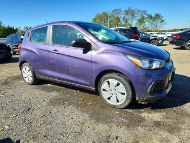 2017 CHEVROLET SPARK LS view, angle 4