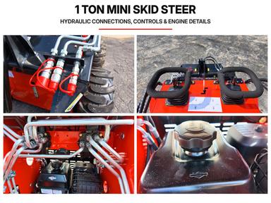 Вид 2027 OTHERS 1 TON SKID STEER WITH TIRE, угол 3