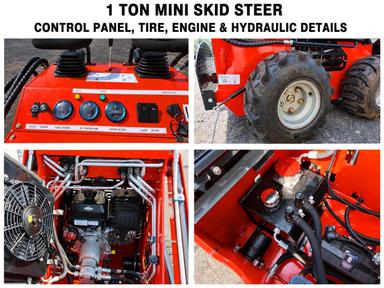 Вид 2027 OTHERS 1 TON SKID STEER WITH TIRE, угол 4