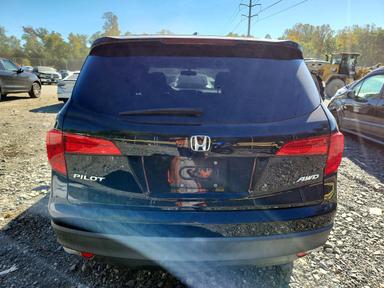 Vue de 2017 HONDA PILOT EXL, angle 6