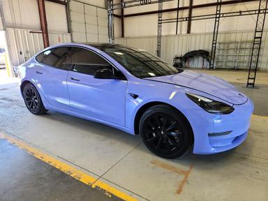 Vista de 2023 TESLA MODEL 3, ángulo 4