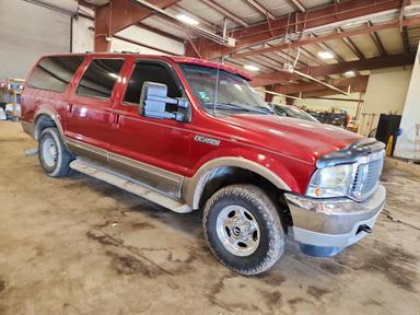 Вид 2001 FORD EXCURSION LIMITED, угол 4