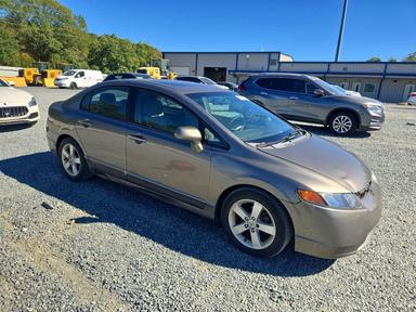 Вид 2006 HONDA CIVIC EX, угол 4