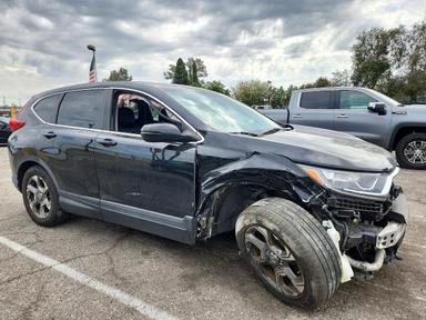 Вид 2018 HONDA CR-V EXL, угол 4