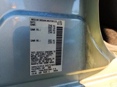 Vista de 2018 NISSAN LEAF SV, ángulo 13