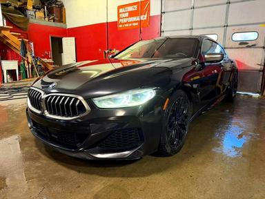2020 BMW M850XI view, angle 2