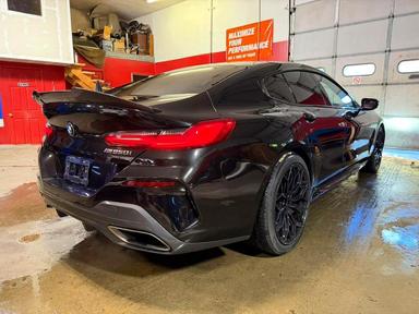 2020 BMW M850XI view, angle 4