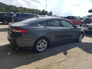 Vista de 2018 FORD FUSION S HYBRID, ángulo 3