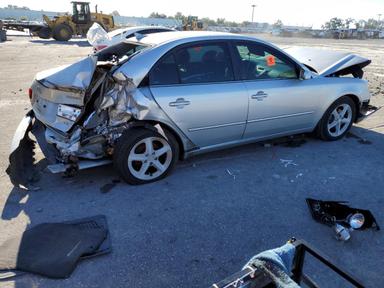 Vista de 2009 HYUNDAI SONATA SE V6, ángulo 3