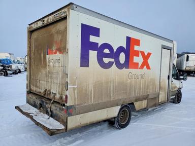 Vista de 2020 FORD TRANSIT DELIVERY TRUCK, ángulo 3