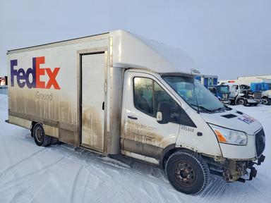 Vista de 2020 FORD TRANSIT DELIVERY TRUCK, ángulo 4