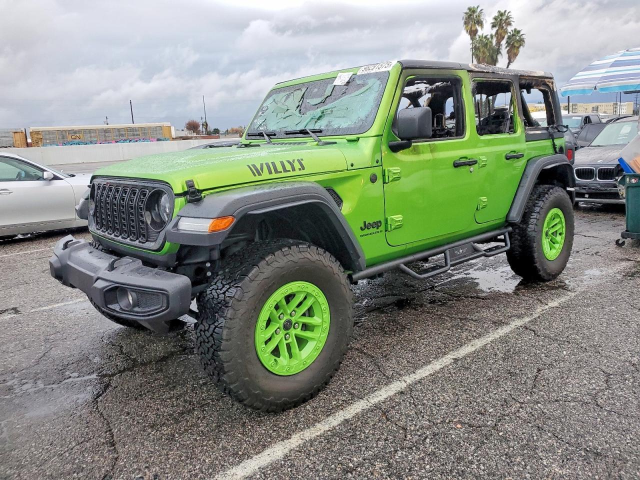 منظر 2025 JEEP WRANGLER SPORT، زاوية 1