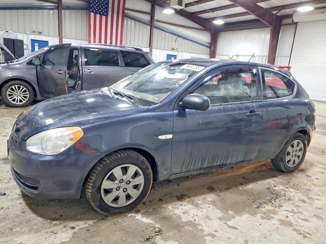2010 HYUNDAI ACCENT BLUE  