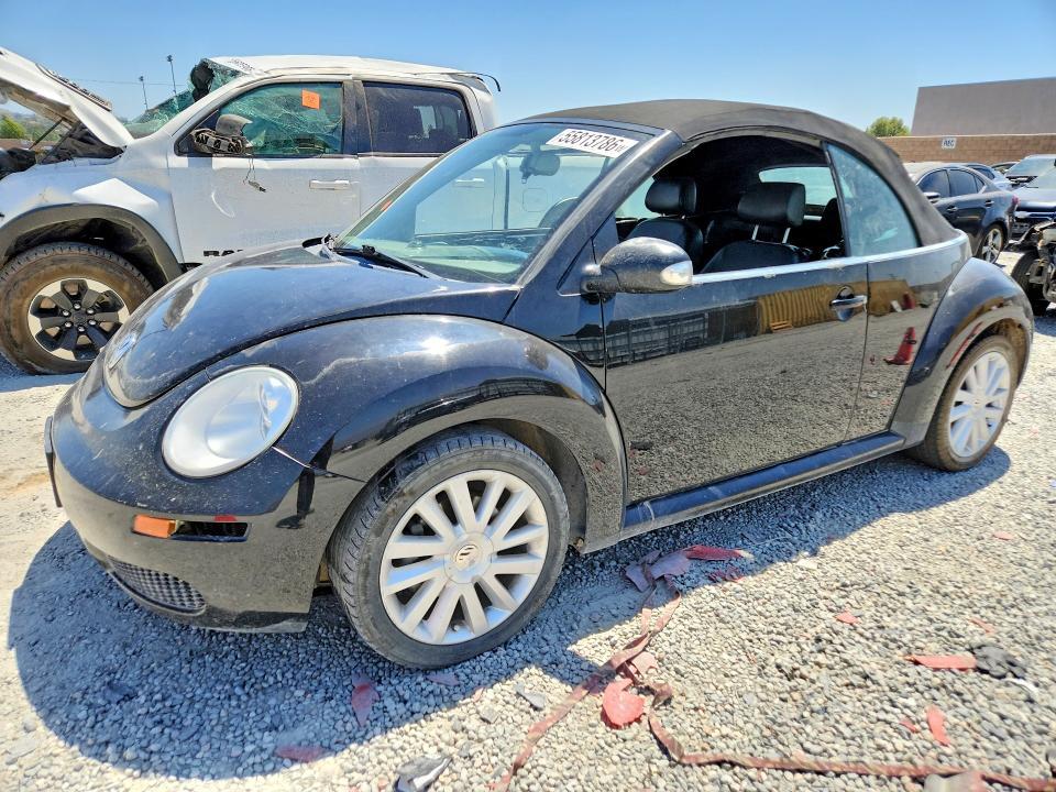 2008 VOLKSWAGEN NEW BEETLE CONVERTIBLE SE  