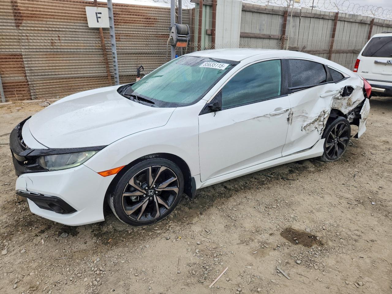 Vue de 2019 HONDA CIVIC SPORT, angle 1
