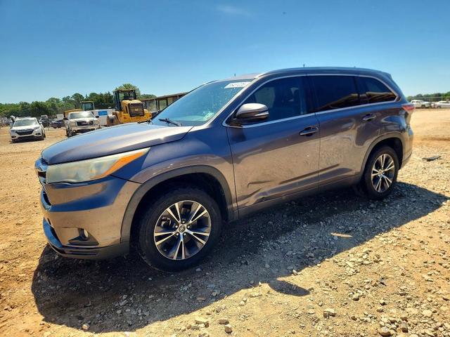2016 TOYOTA HIGHLANDER XLE  
