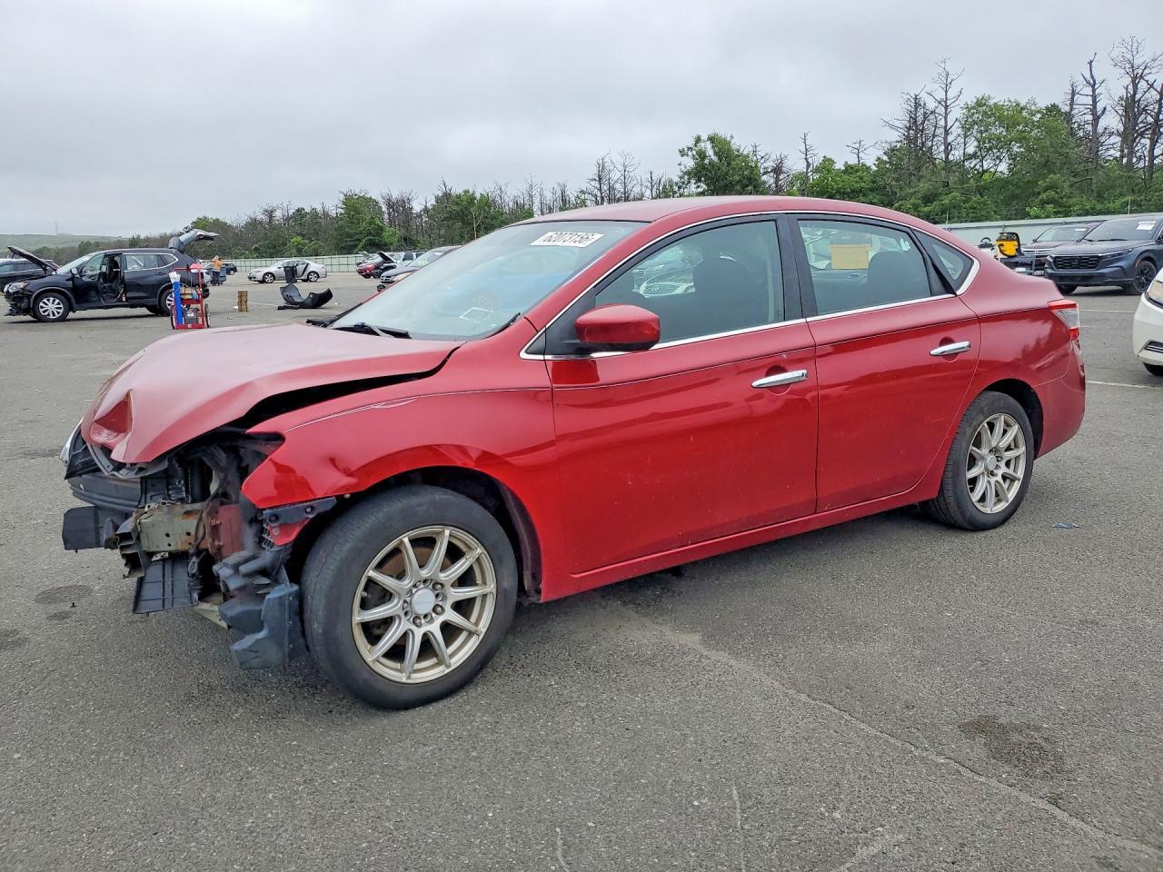 منظر 2014 NISSAN SENTRA SV SV، زاوية 1