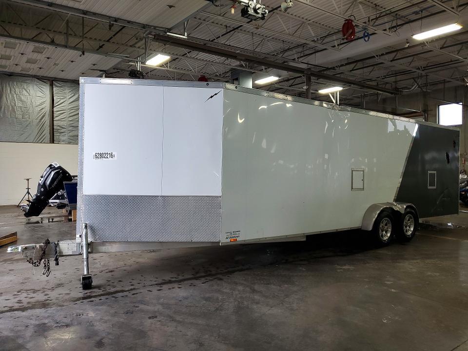 2018 FOREST RIVER LIGHTENING ENCLOSED CARGO SNOWMOBILE TRAILER