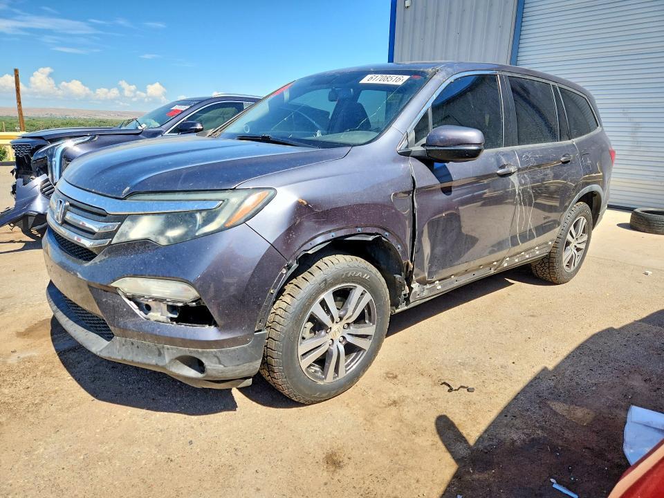 2016 HONDA PILOT EXL  