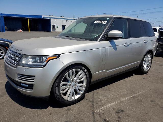 2016 LAND ROVER RANGE ROVER HSE  