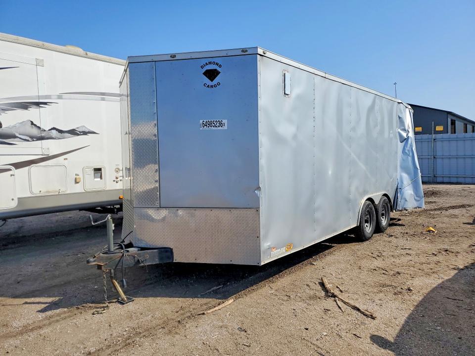 2019 DIAMOND CARGO 85X20TA ENCLOSED CARGO TRAILER