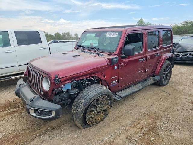 2021 JEEP WRANGLER UNLIMITED SAHARA 4XE  
