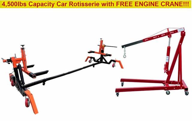 2027 OTHERS CAR ROTISSERIE + ENGINE CRANE   