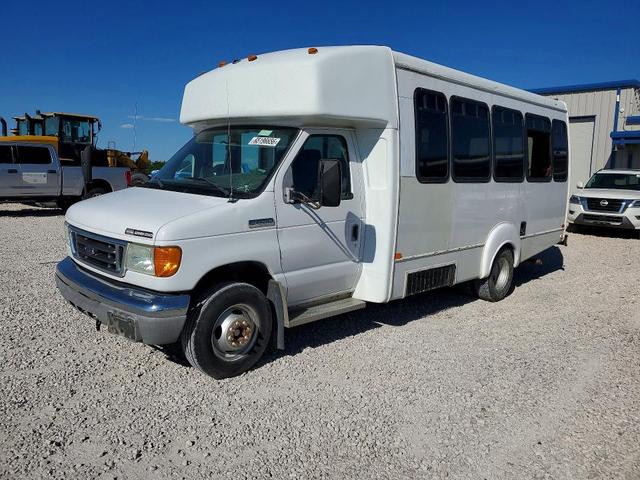 2007 FORD E450 SHUTTLE BUS