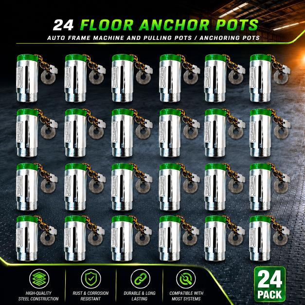 2027 OTHERS 24 PCS FLOOR ANCHOR POTS   