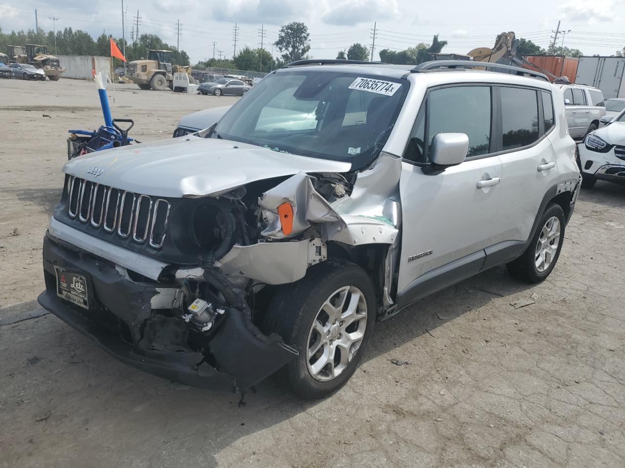 منظر 2018 JEEP RENEGADE LATITUDE، زاوية 1
