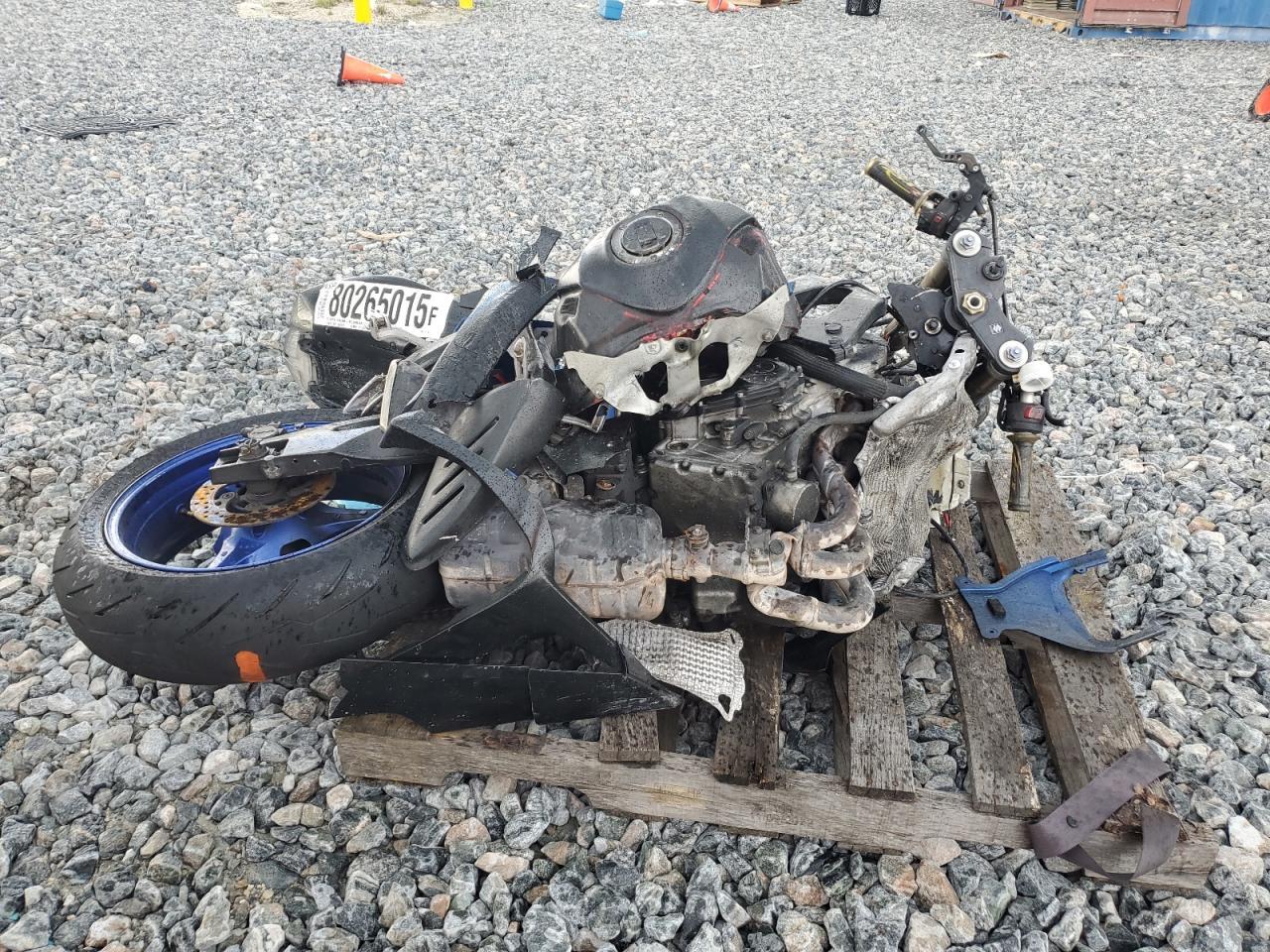 2007 SUZUKI GSX-R600 view, angle 1