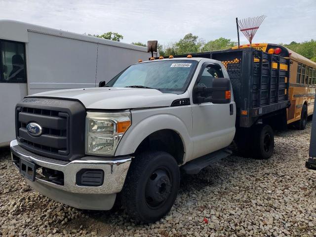 2011 FORD F350 SUPER DUTY DUMP FLATBED TRUCK