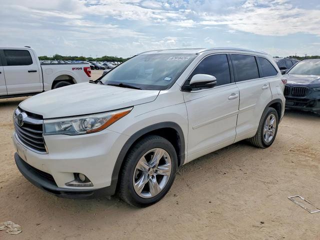 2015 TOYOTA HIGHLANDER LIMITED PLATINUM  