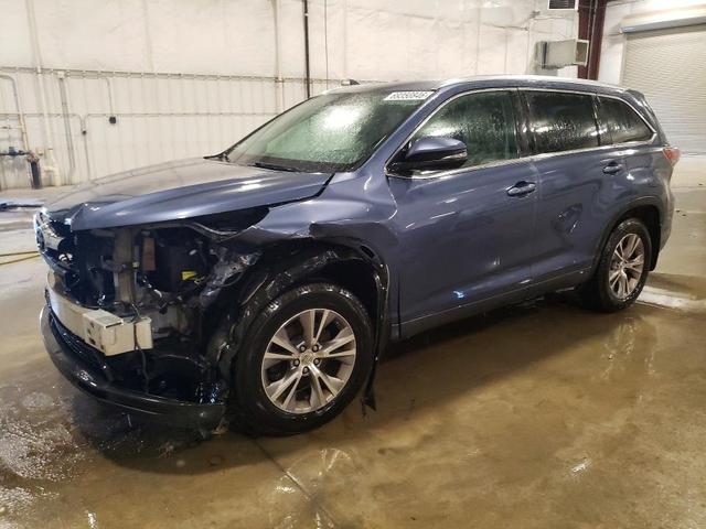 2015 TOYOTA HIGHLANDER XLE  