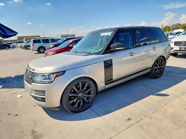 2016 LAND ROVER RANGE ROVER SUPERCHARGED  