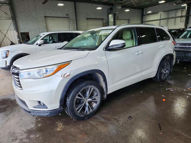 2016 TOYOTA HIGHLANDER XLE