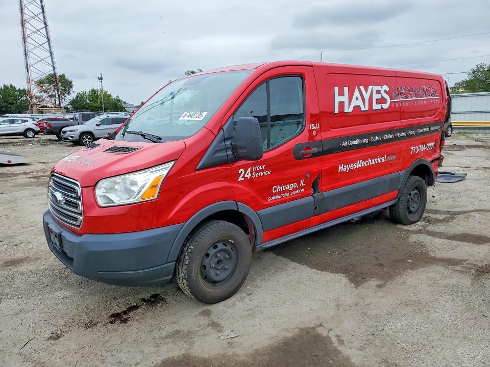 2015 FORD TRANSIT T-250 SRW LOW ROOF DELIVERY VAN