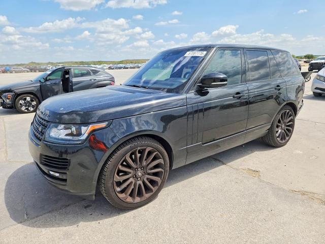 2017 LAND ROVER RANGE ROVER SUPERCHARGED  