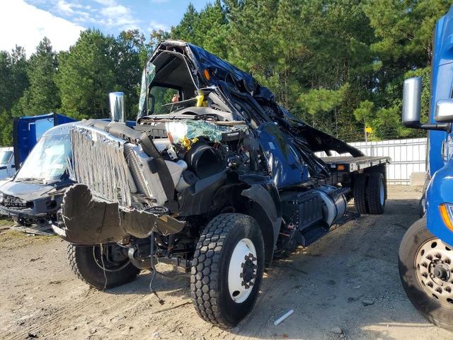 2021 INTERNATIONAL HV507 FLATBED TRUCK