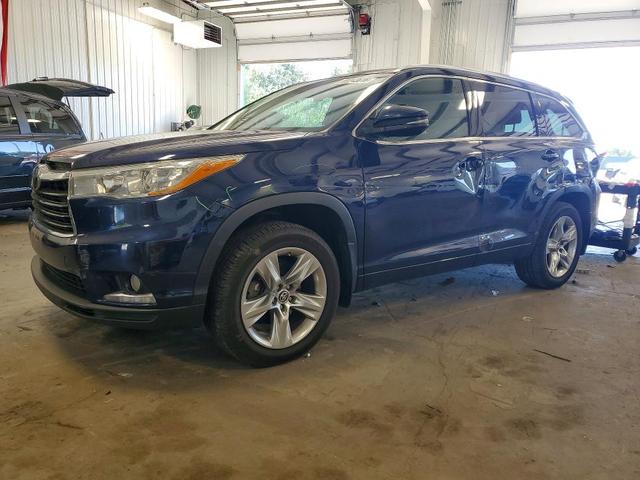 2016 TOYOTA HIGHLANDER LIMITED PLATINUM  