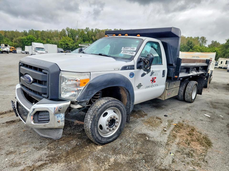 2013 FORD F550 SUPER DUTY DUMP TRUCK